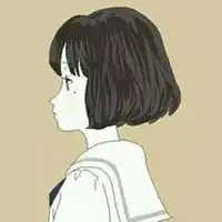 港风头像女复古短发微信头像图片大全
