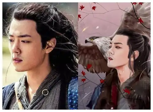 肖战粉丝又出手了,疾冲真人vs画像谁更可
