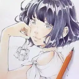 手绘美到犯规吸粉89万,确认眼神是自带仙气的美少女
