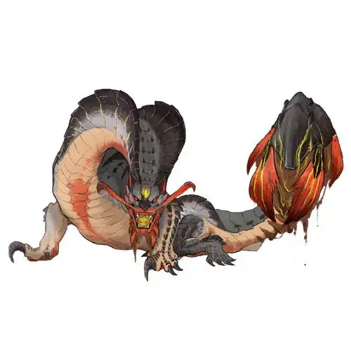 卡普空分享怪物猎人崛起新怪物泥翁龙艺术设定图
