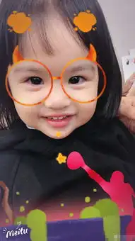 包贝尔女儿长相丑萌几月不见饺子越来越美了
