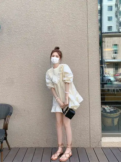 每天都美一点高个子女生的夏日简约穿搭,显瘦又显高

