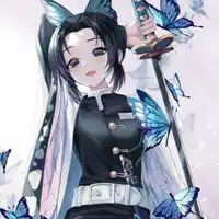蝴蝶忍图片漫画头像动漫蝴蝶忍个性头像
