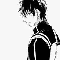 漫画头像男侧脸男生侧脸低头冷酷的漫画头像