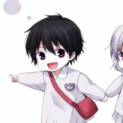 双人同框情侣头像
