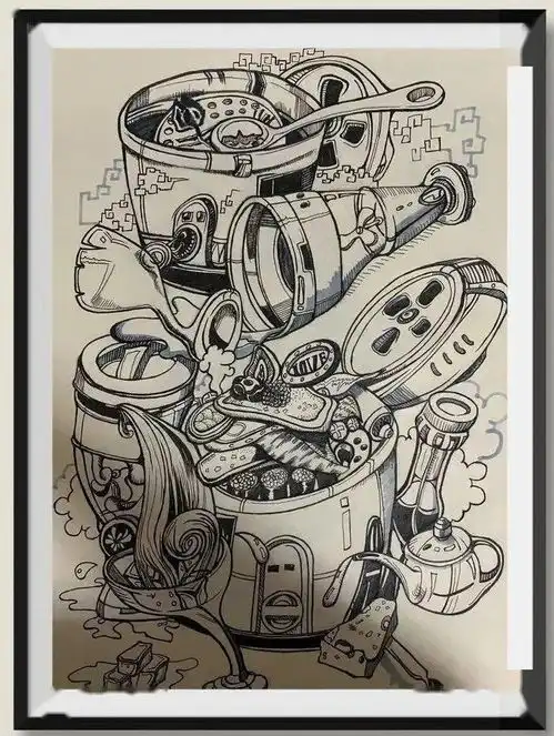 迎难而上,不负所托艺术系18美术教育1班线上画展
