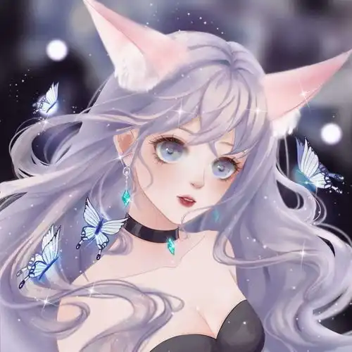 动漫女生头像黎明前的黑暗,我们总会期待点什么,总得期待点什么
