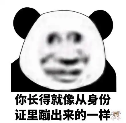 熊猫头表情别说了,咱俩不适合
