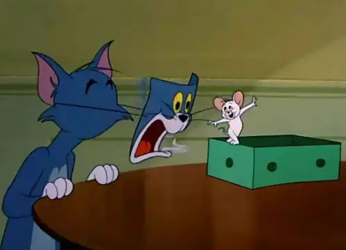 没有什么烦恼是一集猫和老鼠解决不了的
