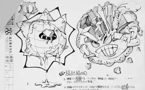 设计素描创意速写教程,为校考的你们全部奉上
