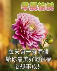 正能量早晨心语图片动态微信问候早安表情包
