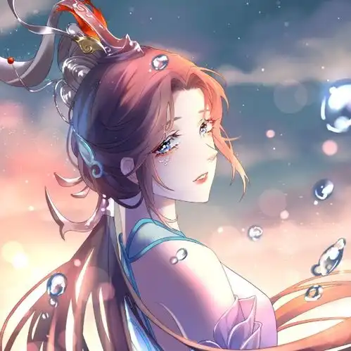 仙气动漫女生头像生活奇奇怪怪,你得可可爱爱,元气满满,开启新的一天
