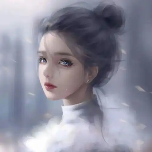 王者荣耀手绘姐妹头像高清闺蜜头像女生
