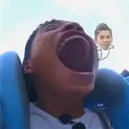 王大陆大嘴表情包恶搞之过山车王大陆的嘴要逆天了
