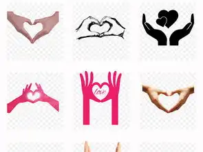 手绘可爱卡通爱心剪影爱心手势png免扣素材图片模板下载41.95mb其他大全生活工作
