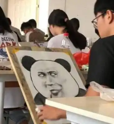 艺术生有多幽默,拿表情包下手,效果堪比打印
