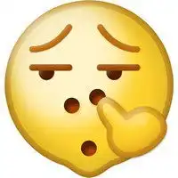 表情包克制抠鼻微信头像图片大全
