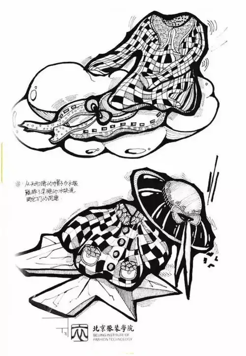 纯干货五个法则画好创意速写
