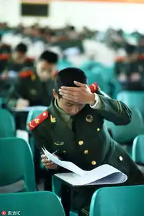 不一样的兵哥哥考场上答题成表情包
