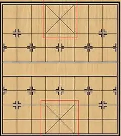在象棋里帅能不能超过那个大正方形的四条线
