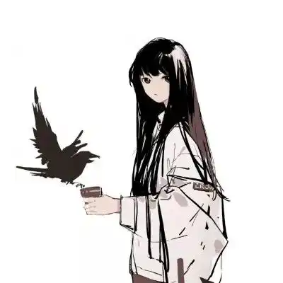 动漫头像执笔写情,落笔画爱

