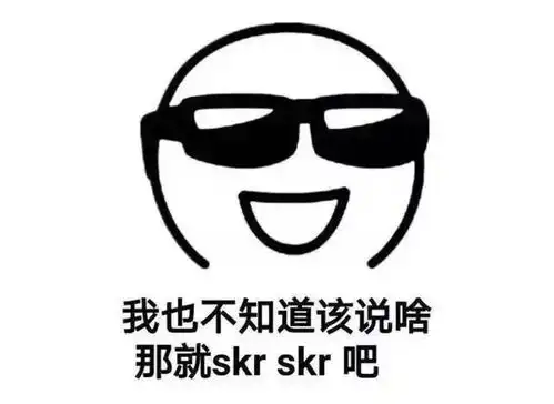 热门表情包今天skr好日子
